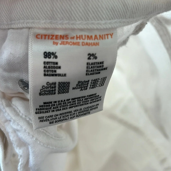 Citizens of Humanity White Jeans - Picture 5 of 5
